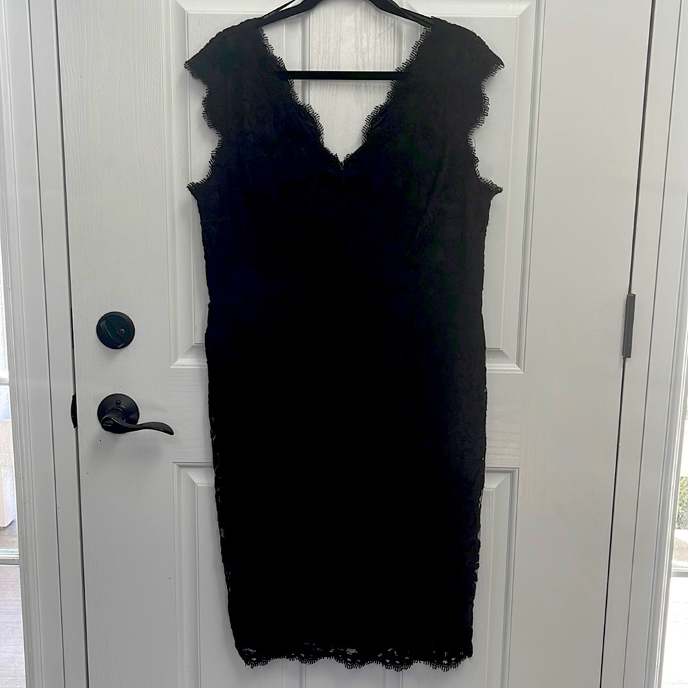 Tadashi Shoji Black Cocktail Dress
